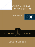 History of The Decline and Fall of The Roman Empire Edward Gibbon The Decline and Fall of The Roman