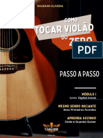 Livro Como Tocar Violão Do Zero Por Magnum Oliveira