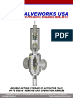 Double Acting Hydraulic Actuator