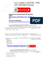 Ionic Equilibrium MHT CET 2023 PCM + PCB Section MCQ