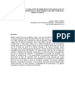 Uso de La Fuerza y Violación de Derechos Fundamentales en Los Estados de Emergencia 2022