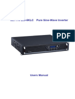 Data Sheet Inverter 5kVA Setec