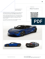 McLaren 750S Order MG7IUZX Summary 2023-12-13