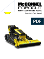 RoboCut - Operator &amp Parts Manual - McConnel