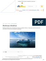 Mudanças Climáticas - Causas e Consequências - Brasil Escola