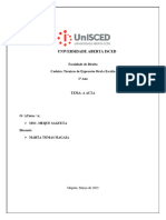 Tecnica de Expressao Oral e Escrita (A Acta)