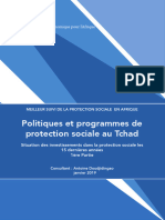 Politiques Et Programmes de Protection Sociale Au Tchad