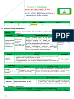 1° Sesión de Aprendizaje Sesión 7-Sem.4-Exp.4-Cyt