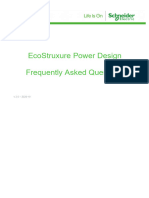 EcoStruxure Power Design - FAQ