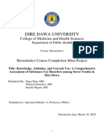 Biostat Mini Project Assignment