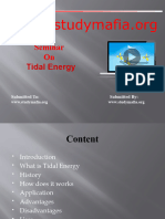 CSE Tidal Energy