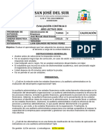 Evaluación Continua Ii Auditoria Administrativa Luigi Reynoso