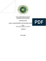 Ensayo Cultura, Multiculturalidad, Interculturalidad y Transculturalidad