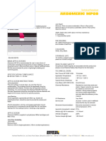 Arbomeric MP20 Technical Data