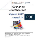 Mdulo de Contabilidad Unidad IV 2021