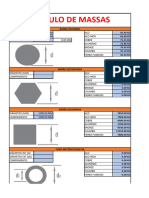 Calculo de Massa