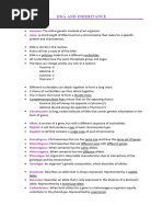 DNA and Inheritance