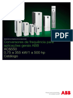 Inversores ASC 550 - PT - ACS550catalogREVP