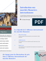 Introduction Aux Marches Financiers Internationaux