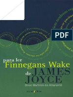 (LIVRO) para Ler Finnegans Wake, James Joyce