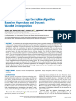 A Dual-Domain Image Encryption Algorithm Based On Hyperchaos and Dynamic Wavelet Decomposition