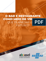 E-Book - o Bar e Restaurante Como Meio de Vida Por Que Planejar o Seu Futuro