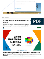 Marco Regulatório Da Perícia Contábil No Brasil - Blog Do WalmirMelges