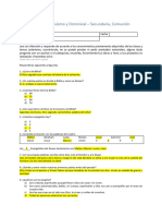 Examen Catesismo y Dominical Respondido