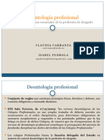 TEMA 1 Principios Esenciales de La Profesión de Abogado