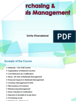 Purchasing & Material Management 1