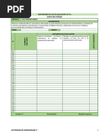 Instrumento de Evalución Mar. 3º - 2023