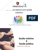 Conceitos Báscicos de Saúde Coletiva