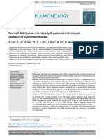 Red Cell Distribution in Critically Ill Patients With Chronic Obstructive Pulmonary Disease