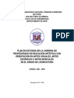 Plan de Arte Marzo 2009