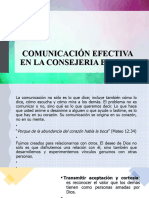 Comunicación Efectiva en La Consejeria Biblica