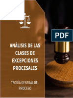 Excepciones Procesales