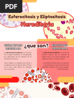 Esferositosis y Eliptositosis