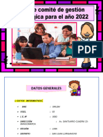 Plan de Comite Gestion Pedagogica-2022