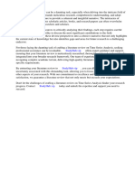 Literature Review Time Series Analysis