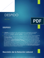 DESPIDO