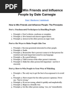 How To Win Friends and Influence People by Dale Carnegie