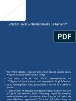 Chapter Four: Globalization and Regionalism