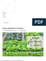 Plantea Blog - Cómo Planificar El Huerto