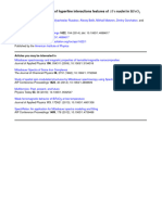 Mössbauer Investigations of Hyperfine Interactions Features of Nuclei in Ferrite