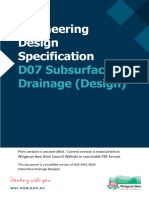 d07 Subsurface Drainage Design