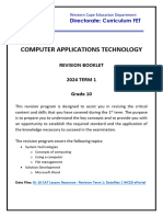 CAT Grade 10 Revision Term 1 - 2024-1