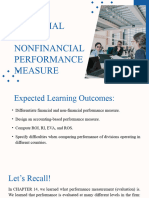 Chapter 15 Financial and Nonfinancial PM