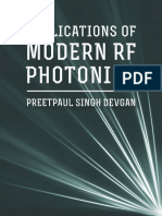 Applications of Modern RF Photonics