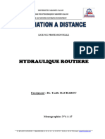 Hydraulique Routiere - Cap 1