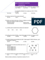 Examen de Matematicas Segundo Trimestre